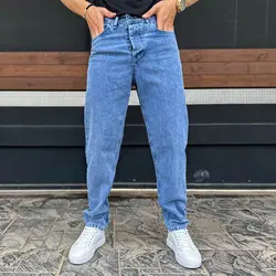 شلوار جین مردانه مام GUCCI آبی کد 14349