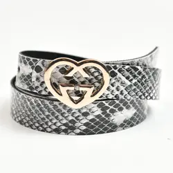 کمربند دخترانه پوست ماری کد 14258