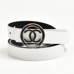 کمربند دخترانه CHANEL سفید کد 14257