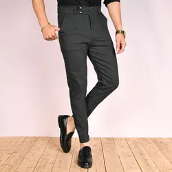 شلوار مردانه سربی کد 14366