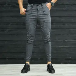 شلوار مردانه ذغالی کد 15049