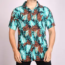 پیراهن مردانه هاوایی کد 15071