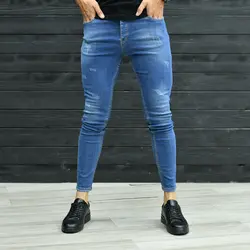 شلوار جین مردانه CK آبی کد 15336