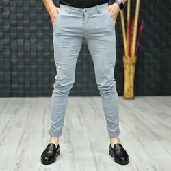 شلوار دیپلمات مردانه طوسی کد 14132