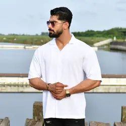 پیراهن مردانه یقه انگلیسی کد 15914