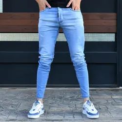 شلوار جین مردانه CK آبی کد 16083