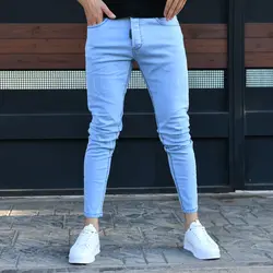 شلوار جین مردانه CK آبی روشن کد 16113