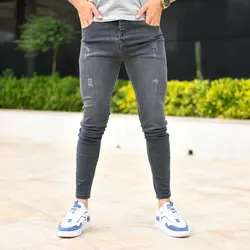 شلوار جین مردانه ZARA ذغالی کد 15892