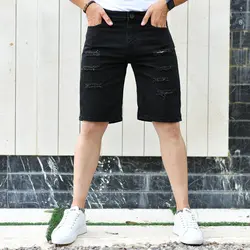 شلوارک جین مردانه کد 16259