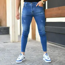 شلوار جین مردانه GUCCI آبی کد 16521