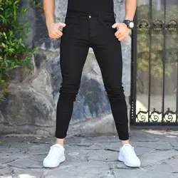 شلوار جین مردانه مشکی کد 16557