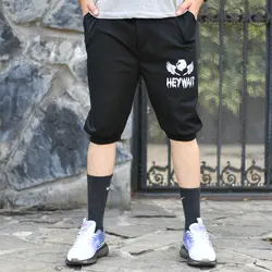 شلوارک مردانه HEY WAIT مشکی کد 16797