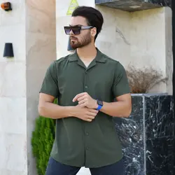 پیراهن مردانه یشمی کد 16800