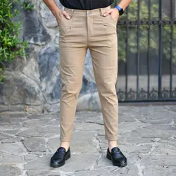 شلوار مردانه نسکافه ای کد 17004