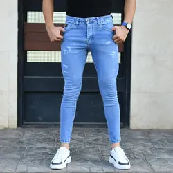 شلوار جین مردانه ZARA آبی کد 17191