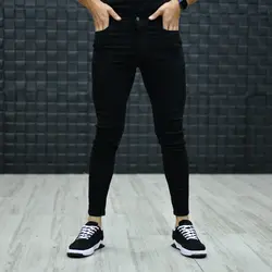 شلوار جین مردانه مشکی کد 17229