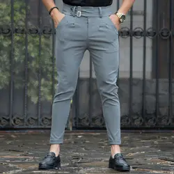 شلوار مردانه خاکستری کد 17474