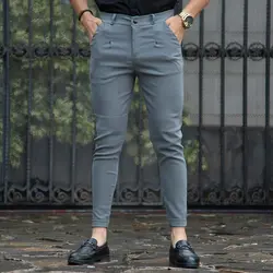 شلوار مردانه خاکستری کد 17473