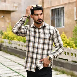 پیراهن مردانه پشمی ام بی کد 17723