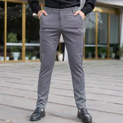 شلوار مردانه خاکستری کد 18296