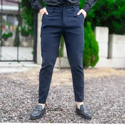 شلوار مردانه سرمه ای کد 18551