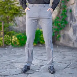 شلوار مردانه خاکستری کد 19499