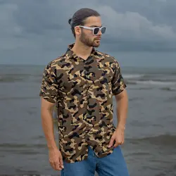 پیراهن مردانه هاوایی کد 22295