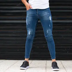 شلوار جین مردانه GLADYATOR آبی تیره کد 8228