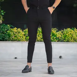 شلوار مردانه مشکی کد 9189