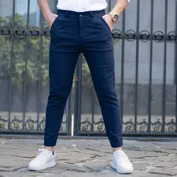 شلوار مردانه سرمه ای کد 10222