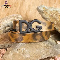 کمربند دخترانه D&G عسلی کد 9761