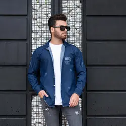 پیراهن جین مردانه DSQUARED کد 9634