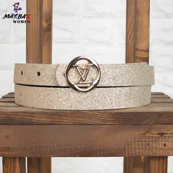 کمربند دخترانه LV طلایی کد 3057