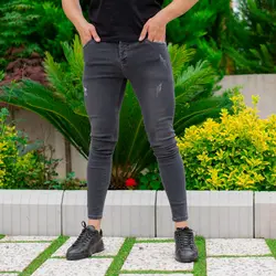 شلوار جین مردانه ZARA خاکستری کد 7481