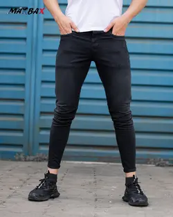 شلوار جین مردانه ZARA مشکی کد 7247