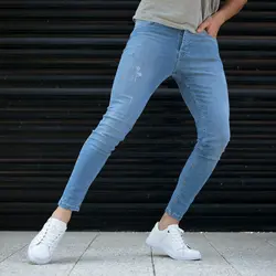 شلوار جین مردانه ARMANI آبی کد 9494