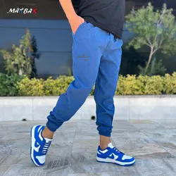 شلوار اسلش مردانه میکرو آبی کد 9425