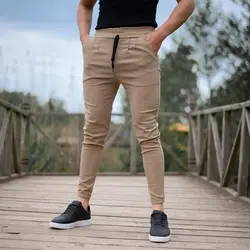 شلوار اسلش مردانه کرم کد 7403