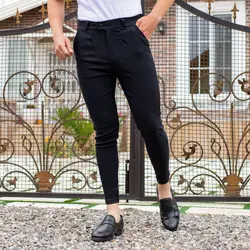 شلوار مردانه مشکی کد 7206