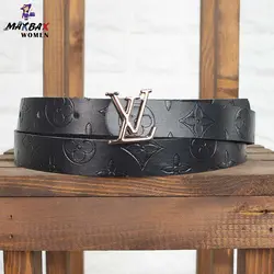 کمربند دخترانه LV مشکی کد 3059