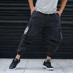 شلوار اسلش مردانه سایز بزرگ ذغالی کد 8411