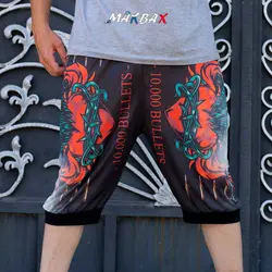 شلوارک مردانه طرح اسکلت کد 7828