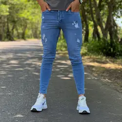 شلوار جین مردانه DSQUARED آبی کد 7812