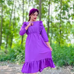پیراهن مانتویی دخترانه کد 1854