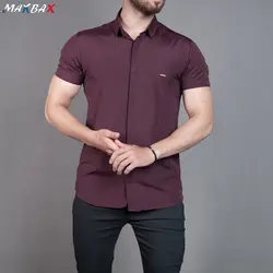 پیراهن مردانه DENIM زرشکی