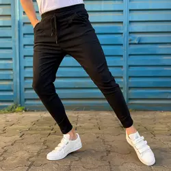 اسلش مردانه مشکی کد 7586