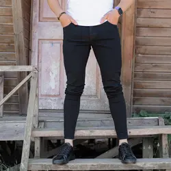 شلوار جین مردانه ZARA مشکی کد 7503