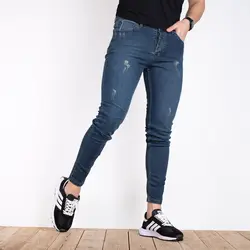 شلوار جین مردانه TOMMY سرمه ای_کد 5875