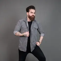 پیراهن مردانه کبریتی فیلی_کد 5947