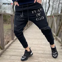 اسلش جین زاپدار GOD مشکی_کد 5913